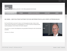Tablet Screenshot of msgmbh.ch